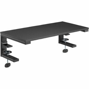 Roline Tischhalterung für LCD-Display, Monitor - Schwarz - Höhenverstellbar - max. 20 kg Traglast - Stahl, Edelstahl, Span