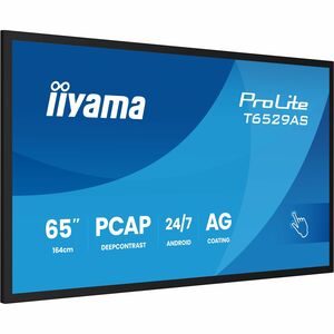 iiyama ProLite T6529AS-B1AG 1638,30 mm 4K UHD LCD Collaboration Display - ARM Cortex A73 - 4 GB - Touchscreen - 16:9 Seite