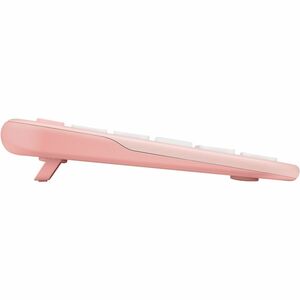 Asus Marshmallow KW100-RC-CP Keyboard - Compact - Wireless Connectivity - Rose Clay - Scissors Keyswitch - Bluetooth - 5 -