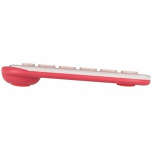 Logitech POP Icon Keys 键盘 - 袖珍的 - 无线 连接 - 英文（美国） - QWERTY 布局 - 珍珠白, 橙 - 蓝牙 - 开/关 热键 - Windows 10, Windows 11, Mac OS X 12.