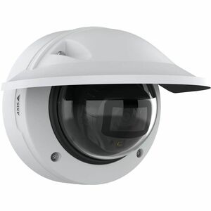 AXIS P3278-LVE 8 Megapixel Indoor/Outdoor 4K Network Camera - Colour - Dome - White - TAA Compliant - Infrared Night Visio