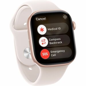 Watch Series 11 GPS + Cellular 46mm Rose Gold Aluminium Case with Light Blush Sport Band - M/L