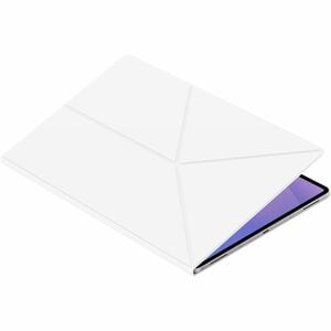 Samsung Book Cover Carrying Case (Book Fold) Samsung Galaxy Tab S11 Ultra Tablet - White - Scratch Resistant - Polyurethan