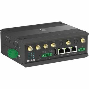 D-Link DOM-550-GSO Wi-Fi 5 IEEE 802.11a/b/g/n/ac 1 SIM Mobilfunk, Ethernet Modem/Wireless Router - 5G - 5G NR, LTE - Dualb