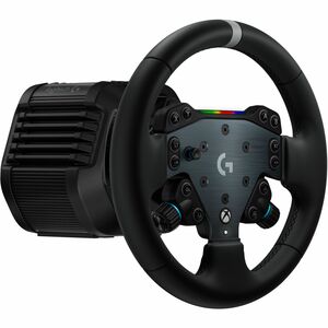 Logitech G TRUEFORCE RS50 Gaming Steering Wheel/Base/Hub - Cable - USB - PlayStation 5, PlayStation 4, PC - Black