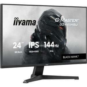 iiyama G-MASTER Black Hawk G2441HSU-B1 24" Class Full HD Gaming LCD Monitor - 16:9 - Matte Black - 60.5 cm (23.8") Viewabl