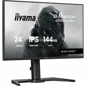 iiyama G-MASTER Black Hawk GB2441HSU-B1 24" Class Full HD Gaming LCD Monitor - 16:9 - Matte Black - 60.5 cm (23.8") Viewab