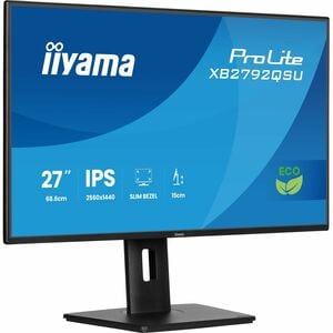 iiyama ProLite XB2792QSU-B1 27 Zoll Klasse WQHD LED-Monitor - 16:9 Format - Mattschwarz - 68,6 cm (27 Zoll) Viewable - IPS