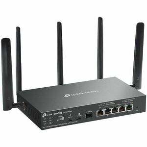 Omada ER706WP-4G Wi-Fi 6 IEEE 802.11ax 2 SIM Mobilfunk, Ethernet Modem/Wireless Router - 4G+ - WCDMA 2100, WCDMA 1800, WCD