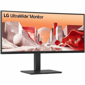 LG Ultrawide 34BA75QE-B 34" Class UWQHD Curved Screen LCD Monitor - 21:9 - 34" Viewable - In-plane Switching (IPS) Technol