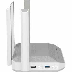 Keenetic TITAN KN-1812 Wi-Fi 7 Ethernet Roteador sem fio - Dual Band - 2,40 GHz Banda ISM - 5 GHz Banda UNII - 10 x Antena
