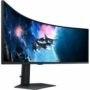 Samsung Odyssey G9 S49CG950EU 49 Zoll Klasse Dual Quad HD (DQHD) Gekrümmter Bildschirm Gaming-LED-Monitor - 32:9 Format - 