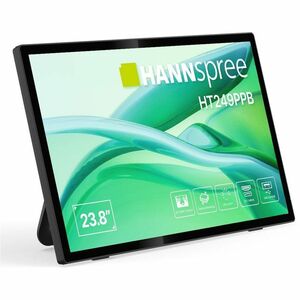 Hannspree HT249PPB 24" Class LED Touchscreen Monitor - 16:9 - 5 ms - 60.5 cm (23.8") Viewable - Projected Capacitive - 10 