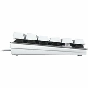CHERRY KC 200 MX Teclado - Cabo Conectividade - USB tipo A Interface - Inglês (EUA) - Branco, Prata - Mecânica/MX Interrup