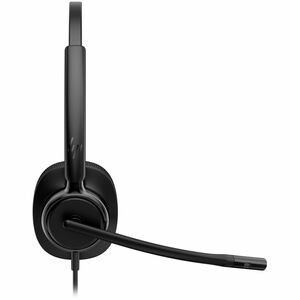 Poly 425 Wired Over-the-head, On-ear Stereo Headset - Black - Microsoft Teams Certification - Binaural - Supra-aural - 198