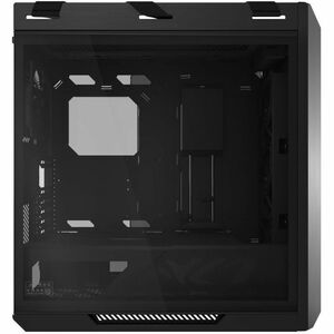 ROG Strix Helios II EATX mid-tower gaming case with dual tempered glass side panels, GPU support for up to 450mm in length