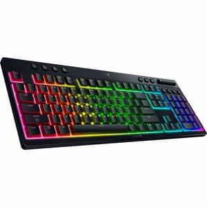 Clavier de jeu Razer BlackWidow V4 - Pleine taille - Câblé / Sans fil Connectivité - USB Type C Interface - RGB LED - Fran