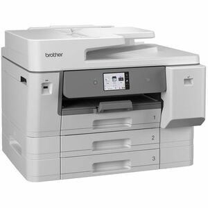 Brother Professional MFC-J6977DW Wired & Wireless - Tintenstrahl-Multifunktionsdrucker - Farbe - Weiß, Grau - Kopierer/Fax