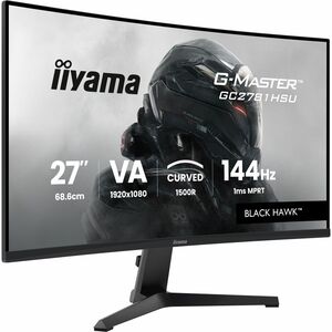 iiyama G-MASTER Red Eagle GC2781HSU-B1 27" Class Full HD Curved Screen Gaming LCD Monitor - 16:9 - Black - 68.6 cm (27") V