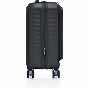 American Tourister Frontec Travel/Luggage Case (Suitcase) for 35.6 cm (14") Travel - Black - Shock Absorbing - Polycarbona