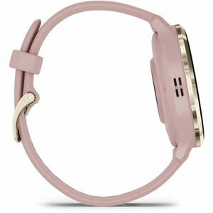 Garmin Venu 3S Smart Watch - Dust Rose Case Color - Phone, Speaker, Text Messaging - Sleep Quality, Stress - GPS - 240 Hou