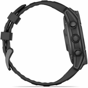 Garmin fēnix E Smart Watch - Slate Grey Body Color - Stainless Steel Body Material - Fiber Reinforced Polymer, Metal Case 