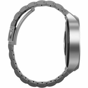 Motorola Mobility moto watch Smart Watch - Round Case Shape - Matte Silver Body Color - PANTONE Herbal Garden Band Color -