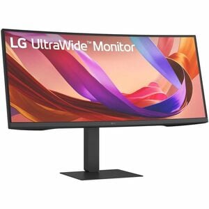 LG Ultrawide 34U650A-B 34" Class UW-QHD Curved Screen LCD Monitor - 21:9 - Black - 86.4 cm (34") Viewable - In-plane Switc