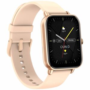 Carneo Versa HR+ Smart Watch - Rose Gold Body Color - Tempered Glass Body Material - Pedometer - Phone, Text Messaging, Mu