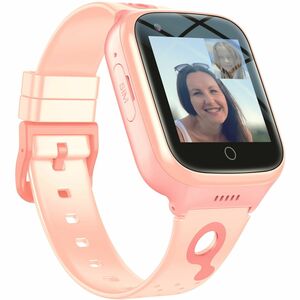 Carneo GuardKid+ 4G Platinum Smart Watch - 47 mm Case Height - 16 mm Case Thickness - 41 mm Case Width - Children - Pink B