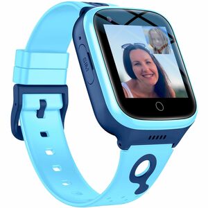 Carneo GuardKid+ 4G Platinum Smart Watch - 47 mm Case Height - 16 mm Case Thickness - 41 mm Case Width - Children - Blue B