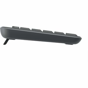 Logitech K250 Keyboard - Compact - Wireless Connectivity - Czech - Graphite - Bluetooth - 10 m - On/Off Switch Hot Key(s) 