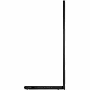 Lenovo ThinkVision M16 16" Class WUXGA LED Monitor - 16:10 - Eclipse Black - 16" Viewable - In-plane Switching (IPS) Techn