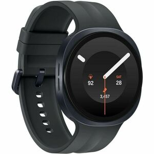 Samsung Galaxy Watch9 SM-L355F Smart Watch - 46 mm Case Height - 43.70 mm Case Width - Graphite Body Color - Black Band Co