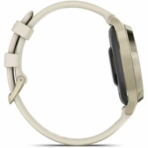 Garmin Lily 2 Active Smart Watch - 38 mm Case Height - 38 mm Case Width - Lunar Gold Case Color - Gold Band Color - Anodiz