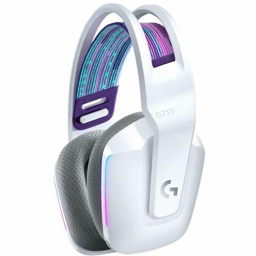 Logitech G733 Wireless Over-the-head Gaming Headset - White
