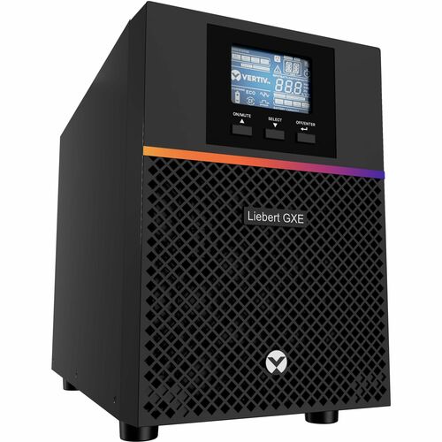 Vertiv Liebert GXE UPS 1000VA/900W 230V Online Double Conversion Tower UPS | High output power factor 0.9 PF | Lead Acid V