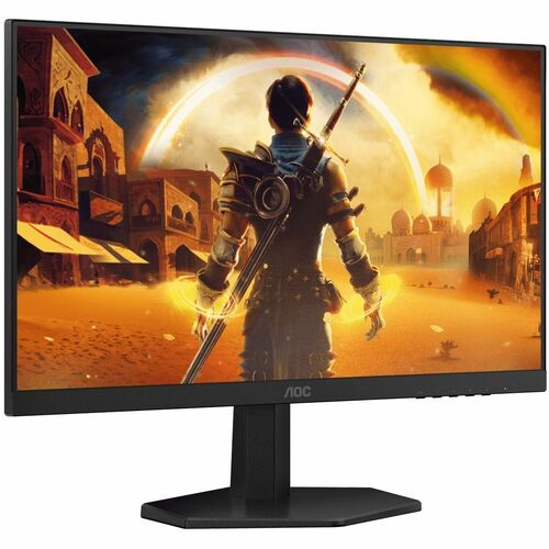 AOC 24G42E 24" Class Full HD Gaming LED Monitor - 16:9 - Black, Red - 60.5 cm (23.8") Viewable - Fast IPS - WLED Backlight