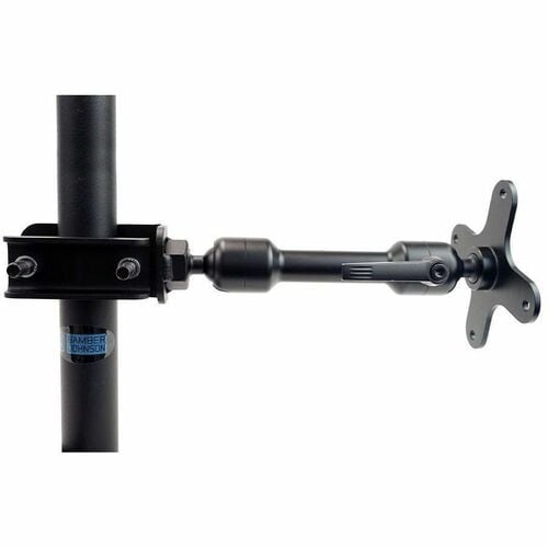Zirkona Pole Mount for Dock - 1.81 kg Load Capacity - 75 x 75 - VESA Mount Compatible