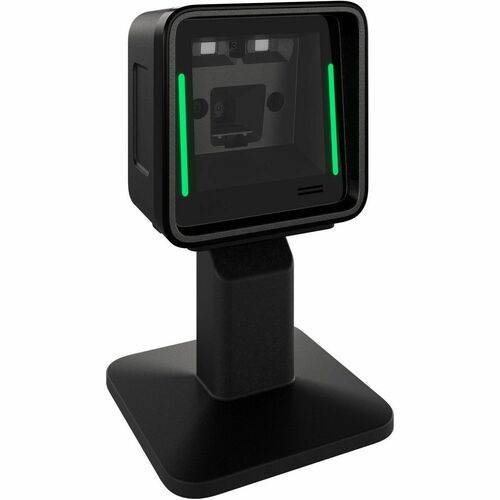 Zebra Retail, Hospitality Barcode Scanner Kit - Cable Connectivity - Midnight Black - USB Cable Included - 1D, 2D - Standa
