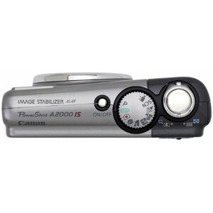Canon PowerShot A2000 IS 10 Megapixel Compact Camera - 7.6 cm (3")LCD - 6x Optical Zoom - 4x Digital Zoom - 3648 x 2736 Im
