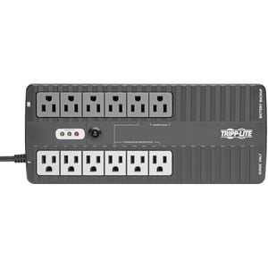 Tripp Lite by Eaton 750VA 450W Standby UPS - 12 NEMA 5-15R Outlets, 120V, 50/60 Hz, 5-15P Plug, ENERGY STAR, Desktop/Wall 