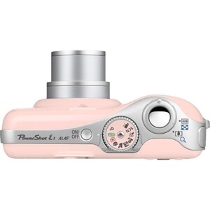 Canon PowerShot E1 10 Megapixel Compact Camera - Pink - 6.4 cm (2.5")LCD - Optical Viewfinder - 4x Optical Zoom - 4x Digit