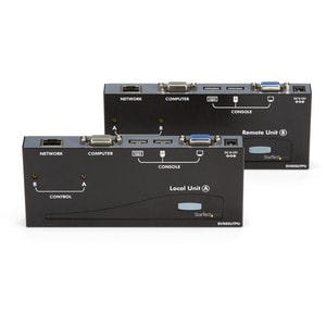 StarTech.com USB VGA KVM Console Extender over CAT5 UTP (500 ft) - Operate a USB & VGA KVM or PC up to 500ft away as if it