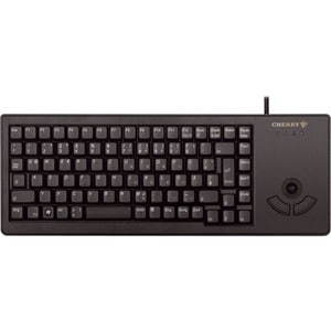 CHERRY G84-5400 Keyboard - Cable Connectivity - USB Interface - Spanish - Black - 89 Key