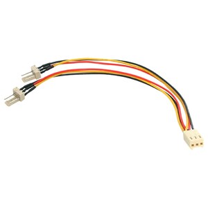StarTech.com 6in TX3 Fan Power Splitter Cable - 6" - TX3 - TX3