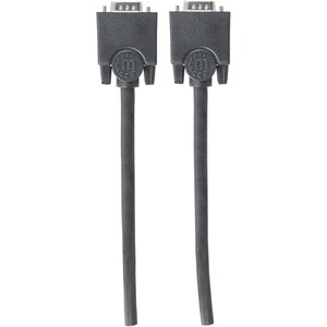 Manhattan Cable para monitor SVGA - Extremo Secundario: 1 x 15-pin HD-15 - Male - Apantallado - Níquel, Níquel Conector ch