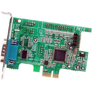 StarTech.com 1 Port Low Profile PCI Express Serial Card - 16550 - Add a RS-232 serial port to your standard or small form 