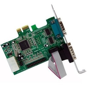 StarTech.com 2S1P PCIe Parallel Serial Combo Card - Add 1 parallel port and 2 RS-232 serial ports to your standard or low-