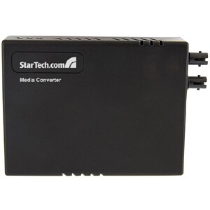 StarTech.com MCM110ST2GB Transceiver/Media Converter - 2 Port(s) - 1 x Network (RJ-45) - 1 x ST - DuplexST Port - Optical 